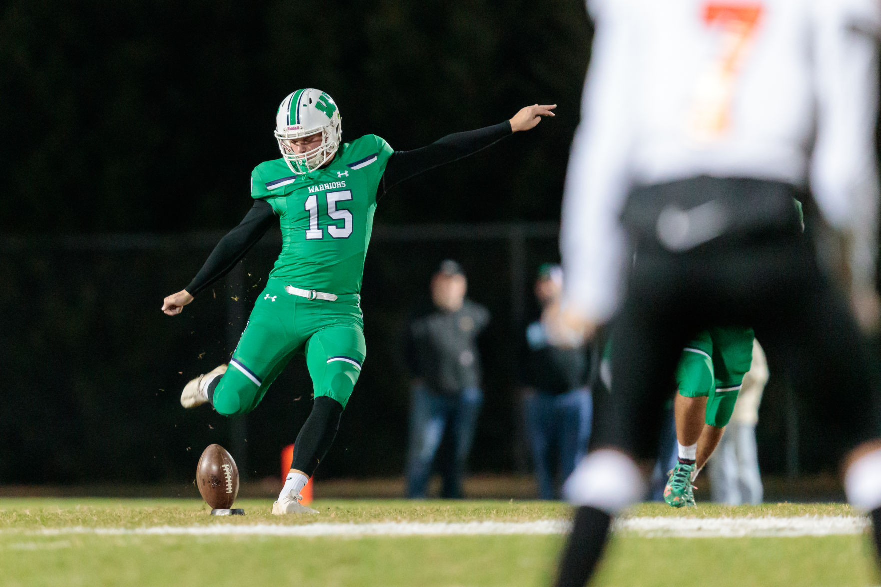 The Northwest Cabarrus Trojans fall to the Weddington Warriors in the third round of the 3AA State playoffs.